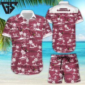 Arizona Cardinals Island Paradise Hawaiian Shirt Arizona Cardinals Island Paradise Hawaiian Shirt
