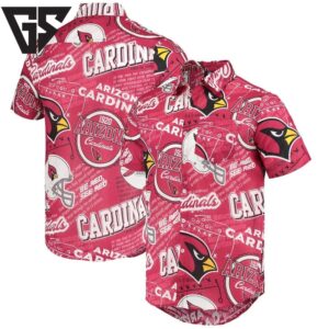 Arizona Cardinals Legacy Collage Hawaiian Shirt Arizona Cardinals Legacy Collage Hawaiian Shirt