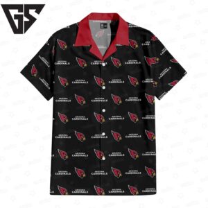 Arizona Cardinals Seamless Logo Hawaiian Shirt Arizona Cardinals Seamless Logo Hawaiian Shirt