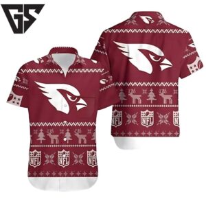Arizona Cardinals Ugly Christmas Hawaiian Shirt Arizona Cardinals Ugly Christmas Hawaiian Shirt