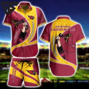 Arizona Cardinals Victory Wave Hawaiian Shirt Arizona Cardinals Victory Wave Hawaiian Shirt