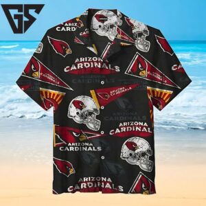Arizona Cardinals Vintage Banner Hawaiian Shirt Arizona Cardinals Vintage Banner Hawaiian Shirt