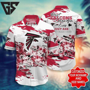 Atlanta Falcons Best Grandpa Ever Just Ask Hawaiian Shirt Atlanta Falcons Best Grandpa Ever Just Ask Hawaiian Shirt