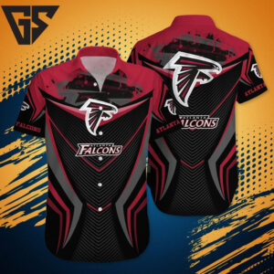 Atlanta Falcons Dynamic Chevron Hawaiian Shirt Atlanta Falcons Dynamic Chevron Hawaiian Shirt