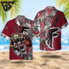 Atlanta Falcons Fierce Mascot Hawaiian Shirt