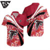Atlanta Falcons Floral Wave Hawaiian Shirt