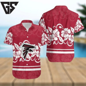 Atlanta Falcons Hibiscus Classic Hawaiian Shirt Atlanta Falcons Hibiscus Classic Hawaiian Shirt