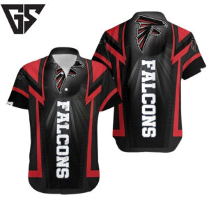 Atlanta Falcons Lightning Bolt Hawaiian Shirt Atlanta Falcons Lightning Bolt Hawaiian Shirt