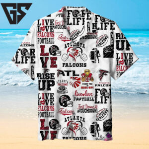 Atlanta Falcons Rise Up Hawaiian Shirt Atlanta Falcons Rise Up Hawaiian Shirt
