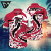 Atlanta Falcons Swirl Tropics Hawaiian Shirt