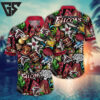 Atlanta Falcons Tiki Paradise Hawaiian Shirt