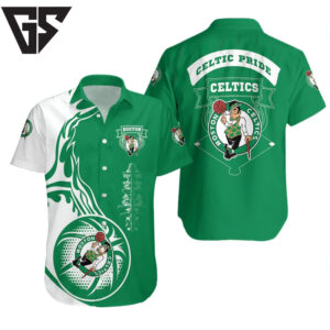 Boston Celtics Celtic Pride Hawaiian Shirt Boston Celtics Celtic Pride Hawaiian Shirt
