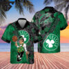 Boston Celtics Clover Paradise Hawaiian Shirt