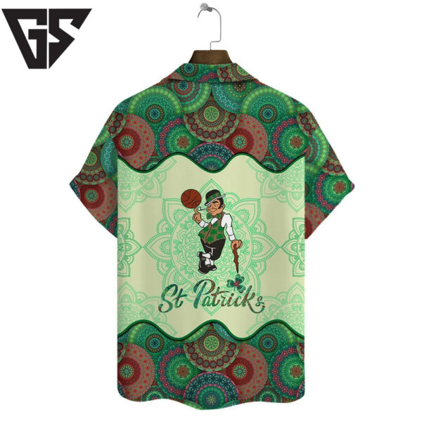 Boston Celtics Happy Saint Patrick’s Day AOP Hawaiian Shirt