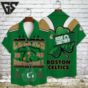 Boston Celtics Happy Saint Patrick’s Day Hawaiian Shirt Boston Celtics Happy Saint Patrick’s Day Hawaiian Shirt