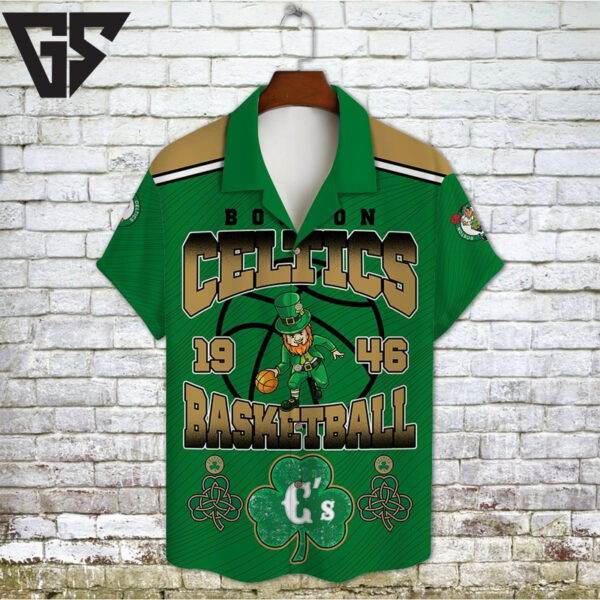 Boston Celtics Happy Saint Patrick’s Day Hawaiian Shirt
