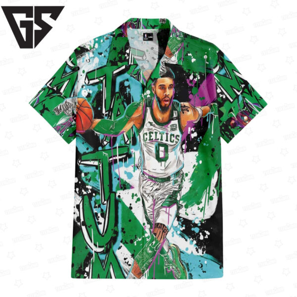 Boston Celtics Jason Tatum Hawaiian Shirt
