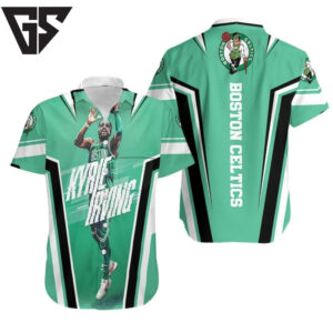 Boston Celtics Kyrie Irving 11 Design Hawaiian Shirt Boston Celtics Kyrie Irving 11 Design Hawaiian Shirt