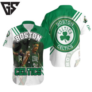 Boston Celtics Paul Pierce 34 Hawaiian Shirt Boston Celtics Paul Pierce 34 Hawaiian Shirt