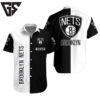 Brooklyn Nets Classic Contrast Hawaiian Shirt