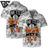 Brooklyn Nets Floral Dream Hawaiian Shirt