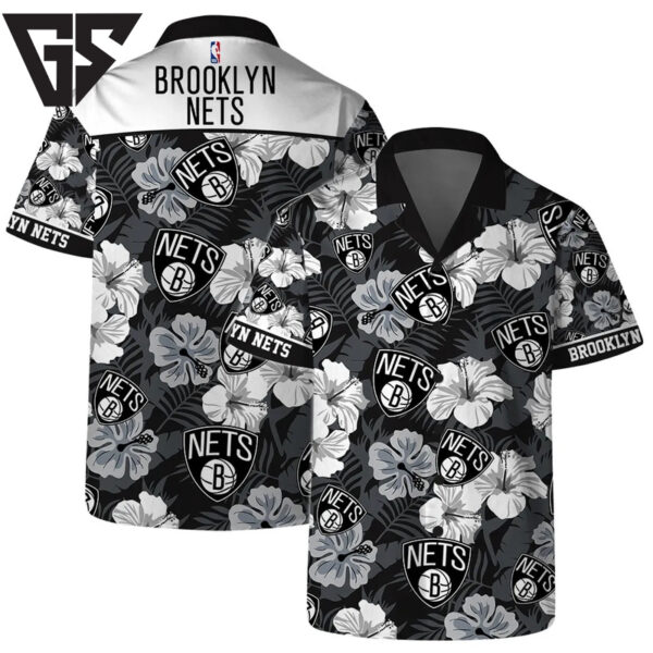 Brooklyn Nets Tropical Vibes Hawaiian Shirt