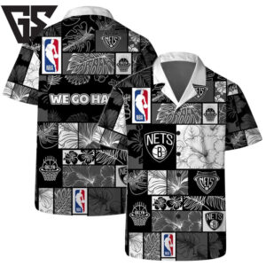 Brooklyn Nets Urban Jungle Hawaiian Shirt Brooklyn Nets Urban Jungle Hawaiian Shirt