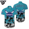 Charlotte Hornets Tropical Breeze Hawaiian Shirt