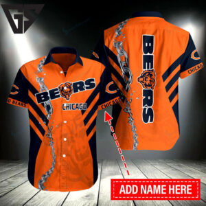Chicago Bears Chain Power Custom Hawaiian Shirt