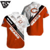 Chicago Bears Diagonal Stride Hawaiian Shirt