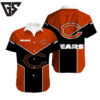 Chicago Bears Nice Orange Dark Blue Hawaiian Shirt