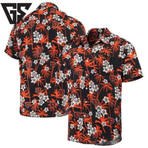 Chicago Bears Palm Paradise Hawaiian Shirt Chicago Bears Palm Paradise Hawaiian Shirt