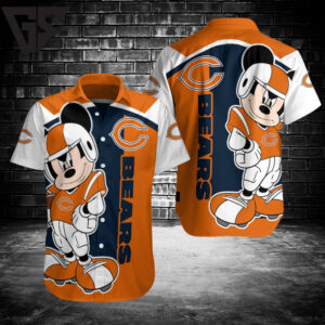 Chicago Bears Playful Pride Hawaiian Shirt Chicago Bears Playful Pride Hawaiian Shirt