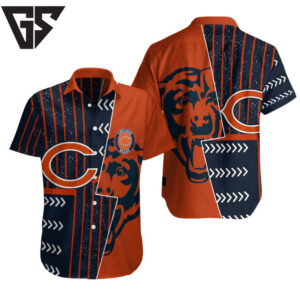Chicago Bears Tribal Power Hawaiian Shirt Chicago Bears Tribal Power Hawaiian Shirt