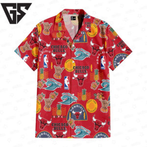 Chicago Bulls Aloha Breeze Hawaiian Shirt Chicago Bulls Aloha Breeze Hawaiian Shirt