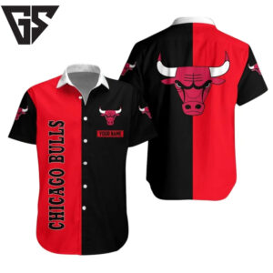 Chicago Bulls Iconic Bull Hawaiian Shirt Chicago Bulls Iconic Bull Hawaiian Shirt