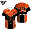 Cincinnati Bengals Bold Stripes Hawaiian Shirt