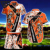Cincinnati Bengals Bone Dance Hawaiian Shirt