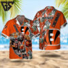 Cincinnati Bengals Fierce Tiger Hawaiian Shirt