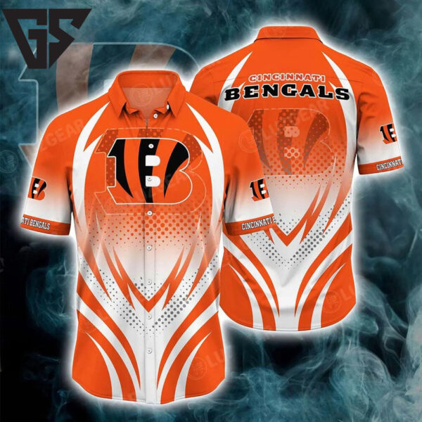 Cincinnati Bengals Fiery Horizon Hawaiian Shirt