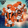Cincinnati Bengals Floral Explosion Hawaiian Shirt