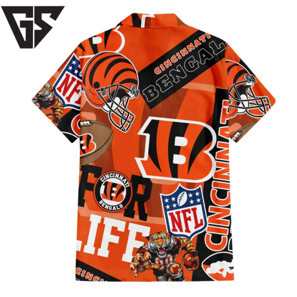 Cincinnati Bengals For Life Hawaiian Shirt