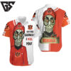 Cincinnati Bengals Haters Silence Skeleton Hawaiian Shirt