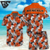 Cincinnati Bengals Hibiscus Paradise Hawaiian Shirt