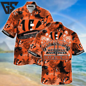 Cincinnati Bengals Homecoming Hawaiian Shirt Cincinnati Bengals Homecoming Hawaiian Shirt