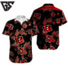 Cincinnati Bengals Midnight Bloom Hawaiian Shirt