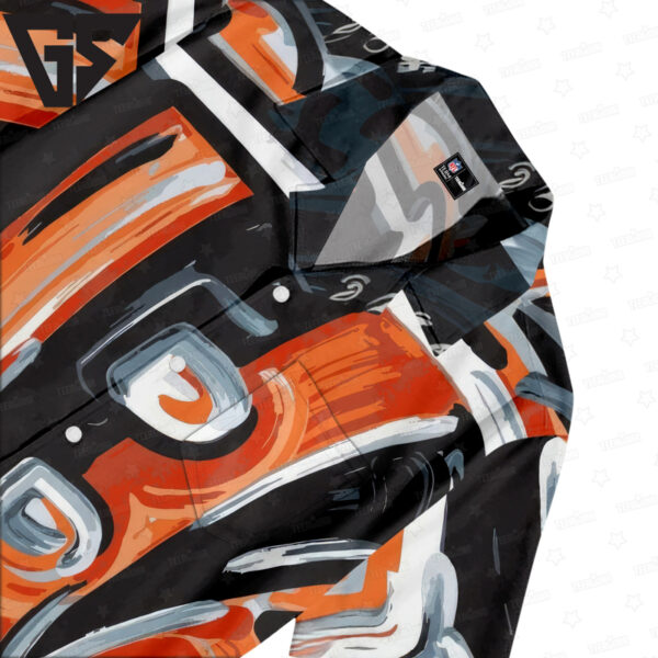 Cincinnati Bengals Oil Painting Art Print Hawaiian Shirt