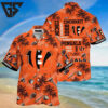 Cincinnati Bengals Palm Touchdown Hawaiian Shirt