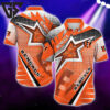 Cincinnati Bengals Starburst Performance Hawaiian Shirt