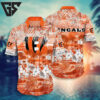 Cincinnati Bengals Sunset Palm Hawaiian Shirt